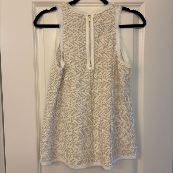 ANTHROPOLOGIE POSTCARD Sleeveless Top Ivory Women’s Size Small - Picture 2 of 6